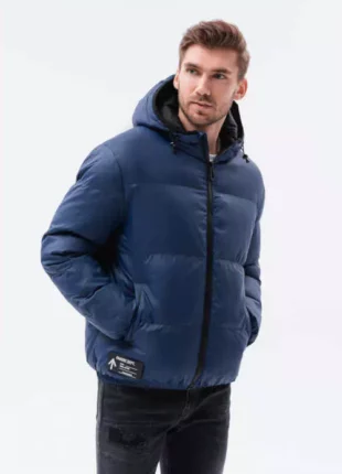 Muška Ombre jakna s praktičnom kapuljačom i džepovima