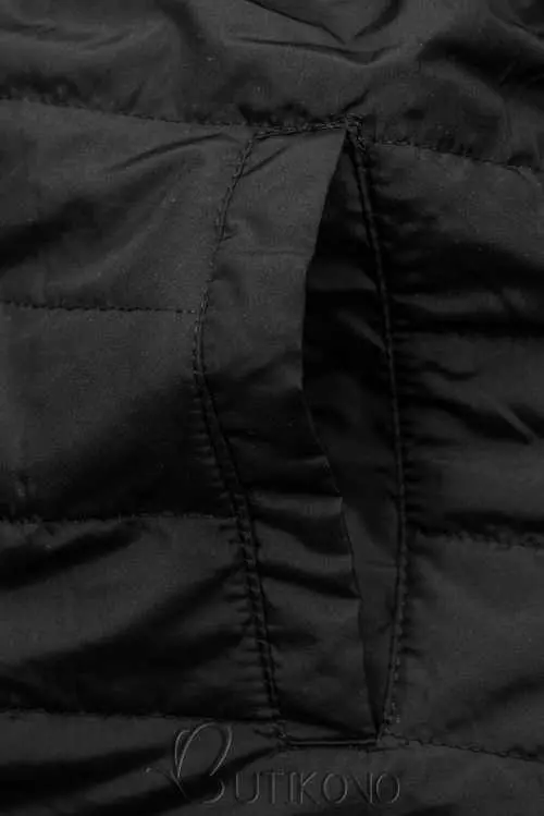 Prošivena prijelazna jakna s džepovima